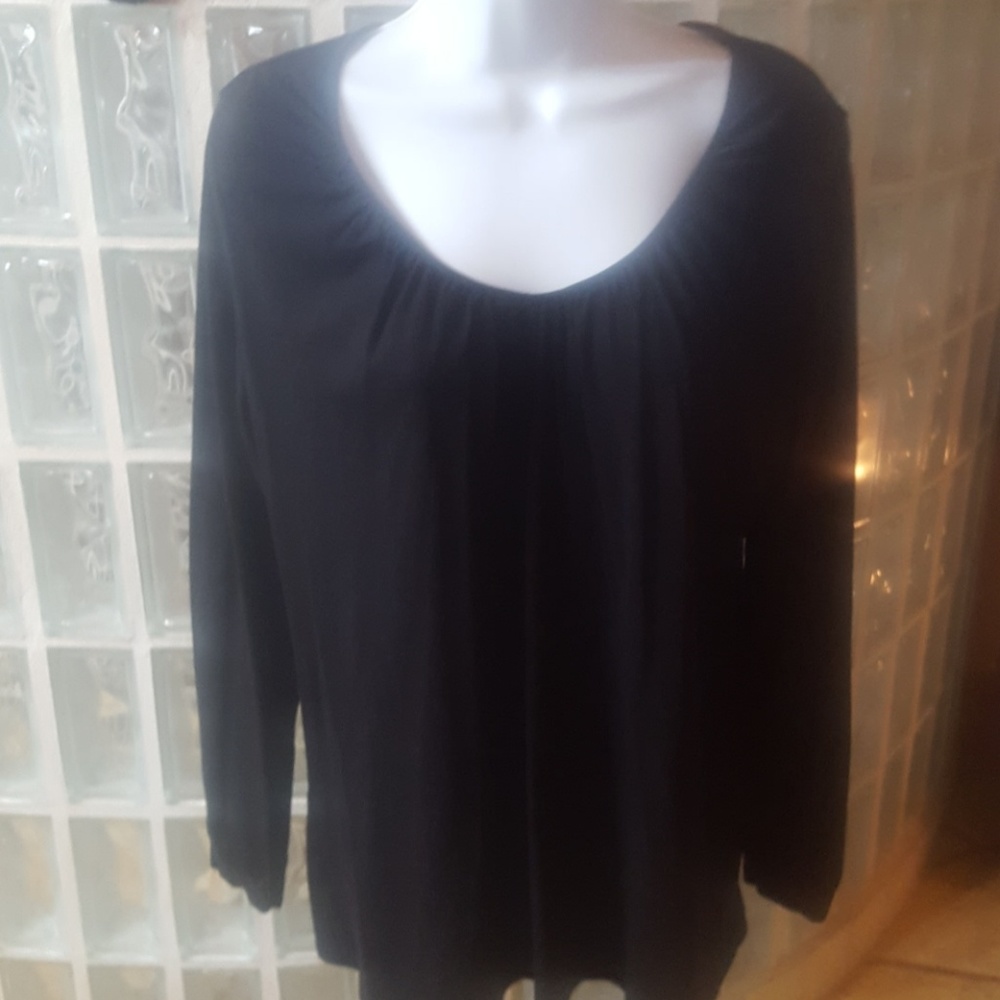 CATO'S Black Cotton Shirt